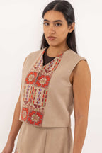 Tareeq Vest – Suede, FW25