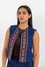 Tareeq Vest – Denim, FW25