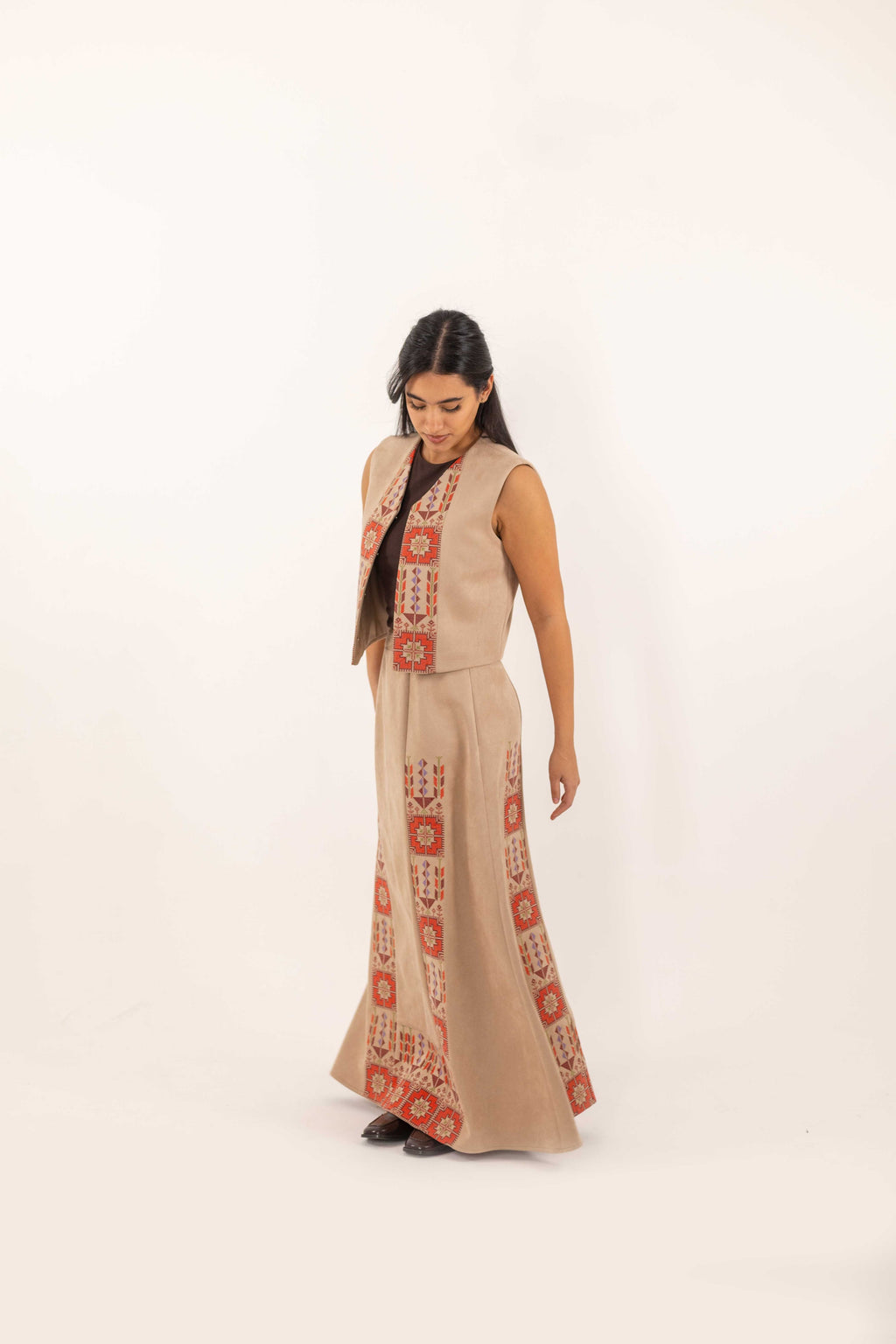 Tareeq Vest – Suede, FW25