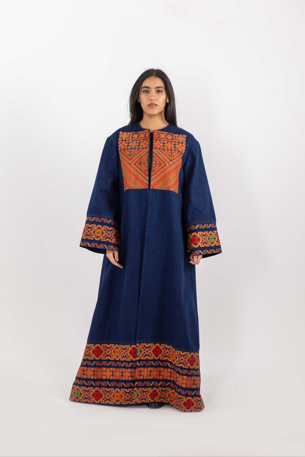 Jillayeh Abaya – Denim, FW25