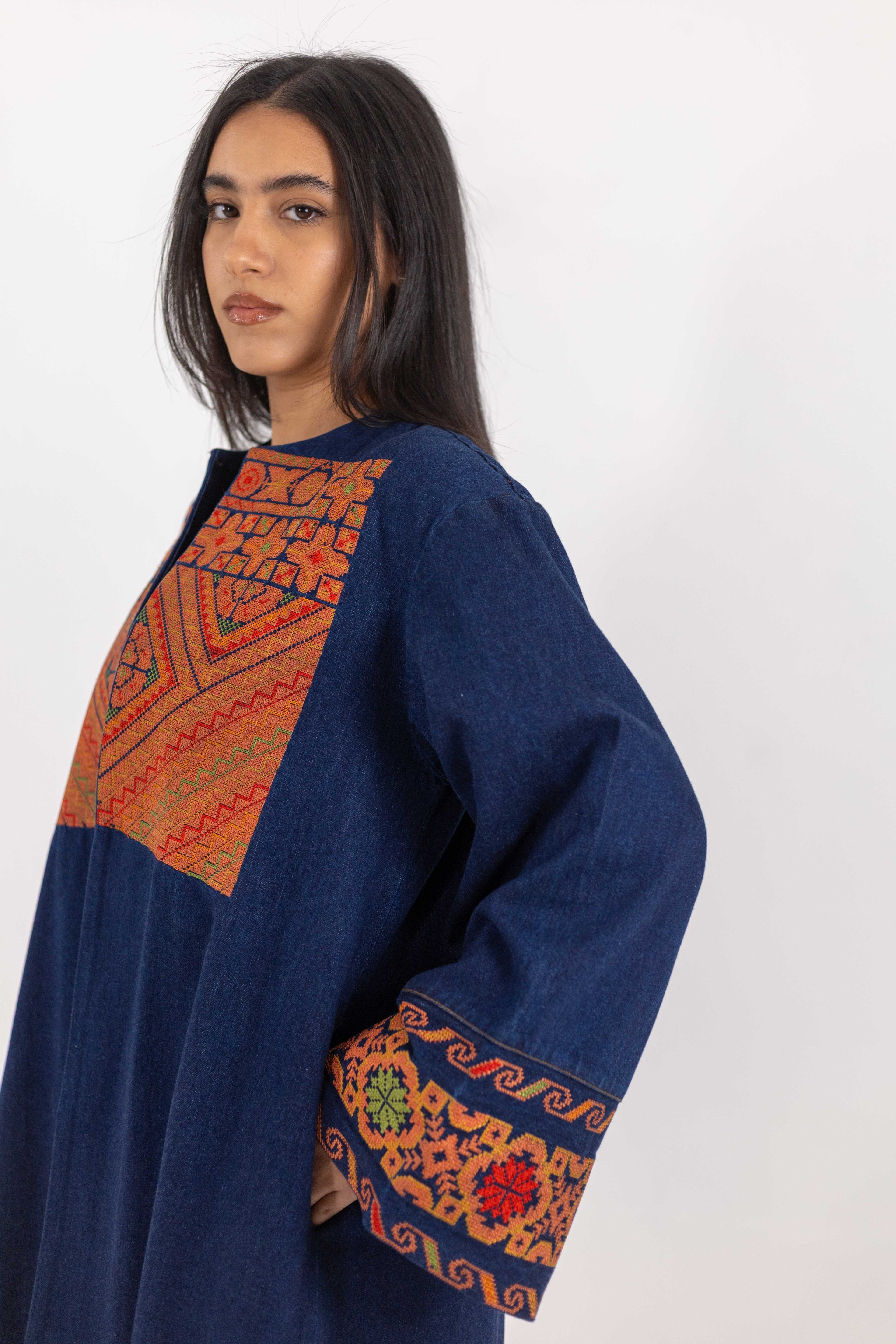 Jillayeh Abaya – Denim, FW25