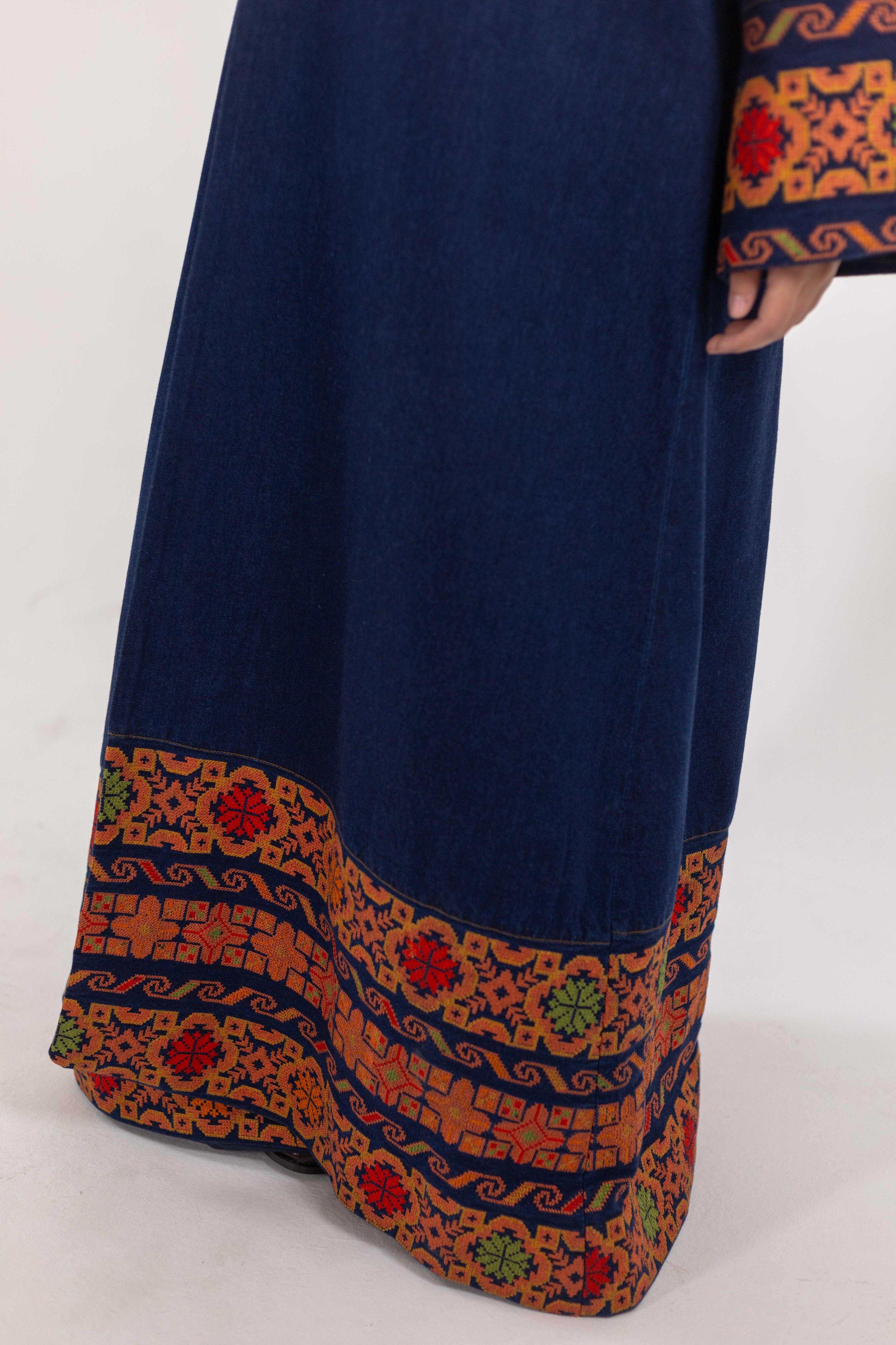 Jillayeh Abaya – Denim, FW25
