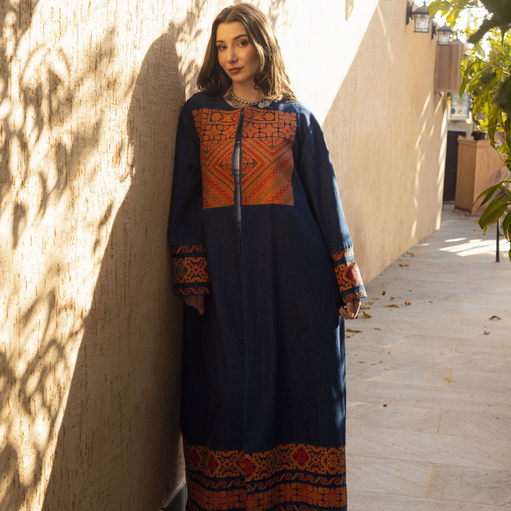Jillayeh Abaya – Denim, FW25